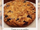 Tarte aux myrtilles comme un crumble Expert Cuisine Elsay