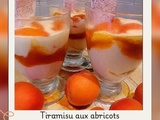 Tiramisu aux abricots