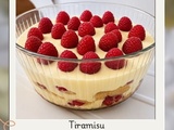 Tiramisu aux framboises