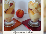 Trifle aux nectarines