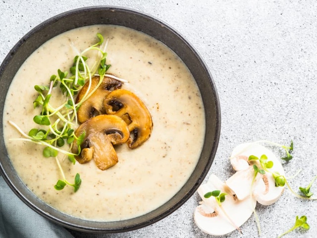 Recettes de Velouté de champignons et Thermomix