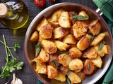 Cubes de patates rôties à l’ail, un essentiel d votre prochain brunch