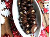Fudge express au chocolat, amandes et noisettes