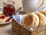 Petits pains façon Muffin pour un breakfast à l’Anglaise