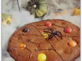 Spider cookies {cookies géant d’Halloween}