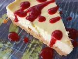 Cheesecake coulis de fruits rouges