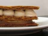 Millefeuille pommes-marrons
