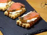 Apéro Home Made : Crackers au Beaufort, Fromage Frais, Gravlax