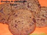 Cookies chocolat de Christophe Felder