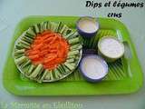 Dips & légumes crus