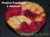 Muffins Framboises & Rhubarbe