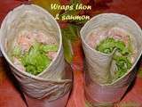 Wraps thon & saumon