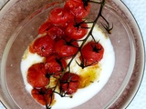 Chaud/ froid de tomates au yaourt façon Ottolenghi