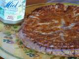 Galette des rois des  oursons  : poires, noisettes et miel de citronnier de Rigoni