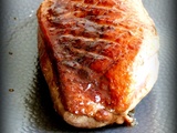 Magret de canard au miel et vinaigre balsamique