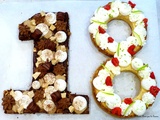 Number cake pour les 18 ans