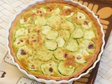 Quiche courgettes au pesto