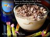 Tiramisu régressif aux Carambars, Daims et liqueur de caramel au beurre salé, recette doudou pour le Yummy Day