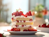 Angel cake aux fraises : recette légère et gourmande pour l’été