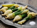 Beignets de fleurs de courgette croustillants : recette dorée