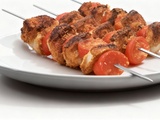 Brochettes de filets de poisson panés au curry en 20 minutes