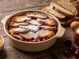 Cerises à l’allemande : le dessert au pain doré et kirsch