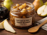 Confiture de poires au vinaigre, complice de vos fromages