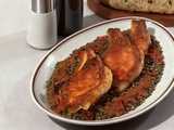 Côtes de porc aux lentilles à la tomate, recette généreuse