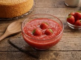 Coulis de fraises à la vanille : onctueux en 25 min