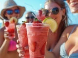Daiquiri à la fraise : un cocktail tropical revisité