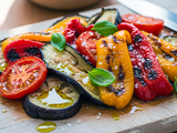 Escalivade catalane authentique aux légumes grillés