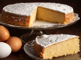 Gâteau sablé à l’italienne au citron, léger et friable