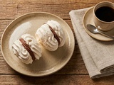 Meringues Copacabana fourrées chocolat-rhum