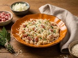 Riz au lard fumé : recette crémeuse et réconfortante