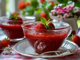 Soupe de fraises : une entrée douce et originale