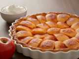 Tarte chaude flambée au calvados : recette spectaculaire