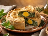 Torta pasqualina : tourte italienne épinards ricotta