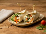 Wraps de crabe à la roquette : 10 min, sans cuisson, ultra gourmands
