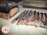  Spécial fêtes  Magret de canard séché fourré au foie gras