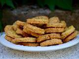 Biscuits apéritifs aux herbes de Provence