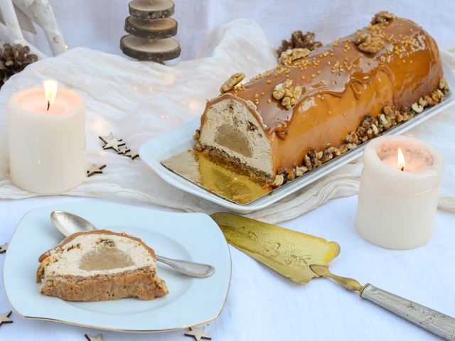Bûche de Noël à la crème au beurre : découvrez les recettes de Cuisine  Actuelle