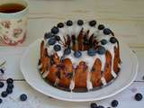Bundt cake aux myrtilles