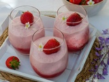 Mousse de fraises