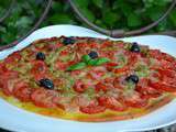Pizza tomates - mozza