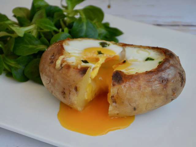 Recettes d'Oeuf cocotte et Pomme de terre