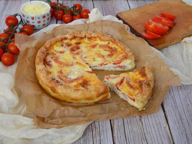 Recettes De Quiche Au Thon Et Tomates