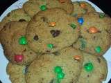 Cookies aux m&m's