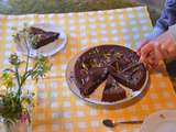 Kladdkaka à la cardamome, un gâteau au chocolat suédois