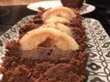 Cake fondant chocolat 🍫 poire 🍐Vegan et Sans gluten
