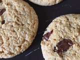 Cookies au beurre de cacahuettes et chocolat sans gluten (Et sans lactose)